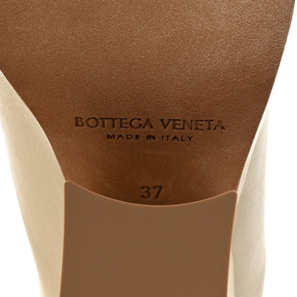 Bottega Veneta Nappa Stack Mule Sandals 37 Sea Salt 7 of 7