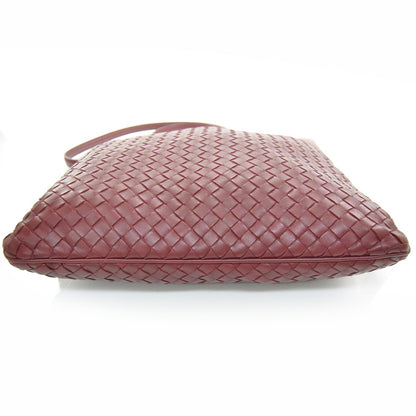 Bottega Veneta Nappa Intrecciato Flat Crossbody Bag Red 4 of 11