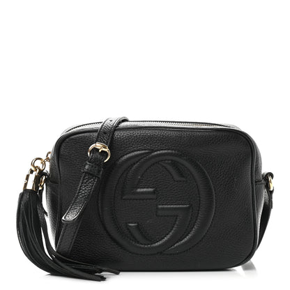 Gucci Pebbled Calfskin Small Soho Disco Bag Black 1 of 16