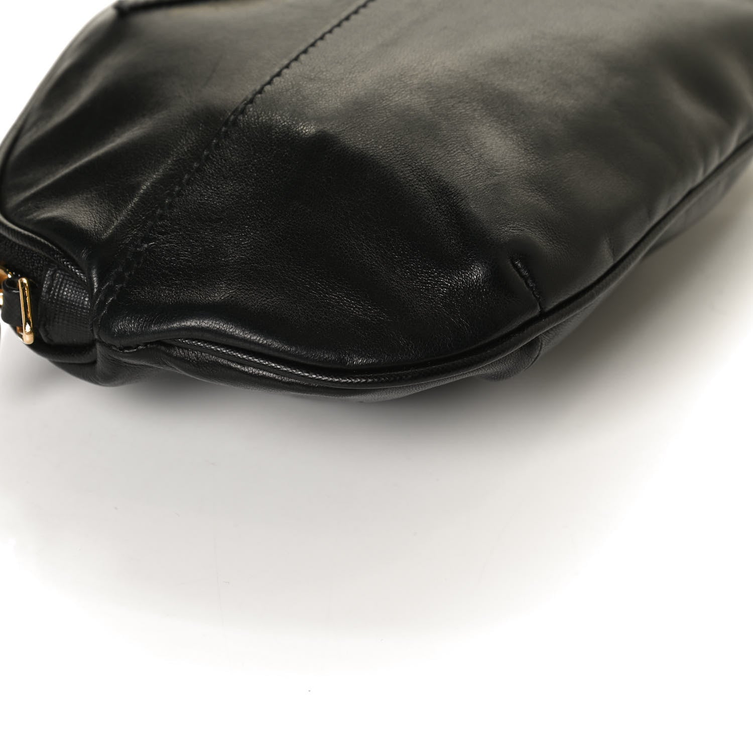 Fendi Calfskin Crossbody Bag Black 10 of 14
