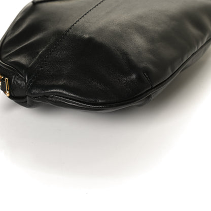 Fendi Calfskin Crossbody Bag Black 10 of 14
