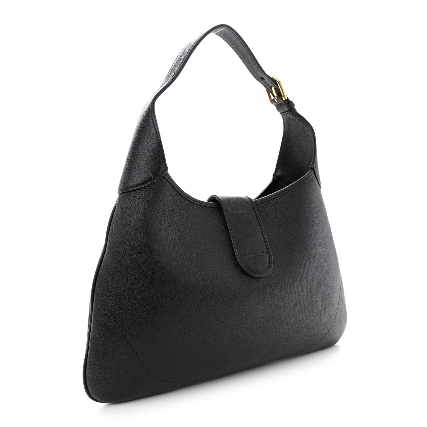 Goatskin Medium Aphrodite Shoulder Bag Black