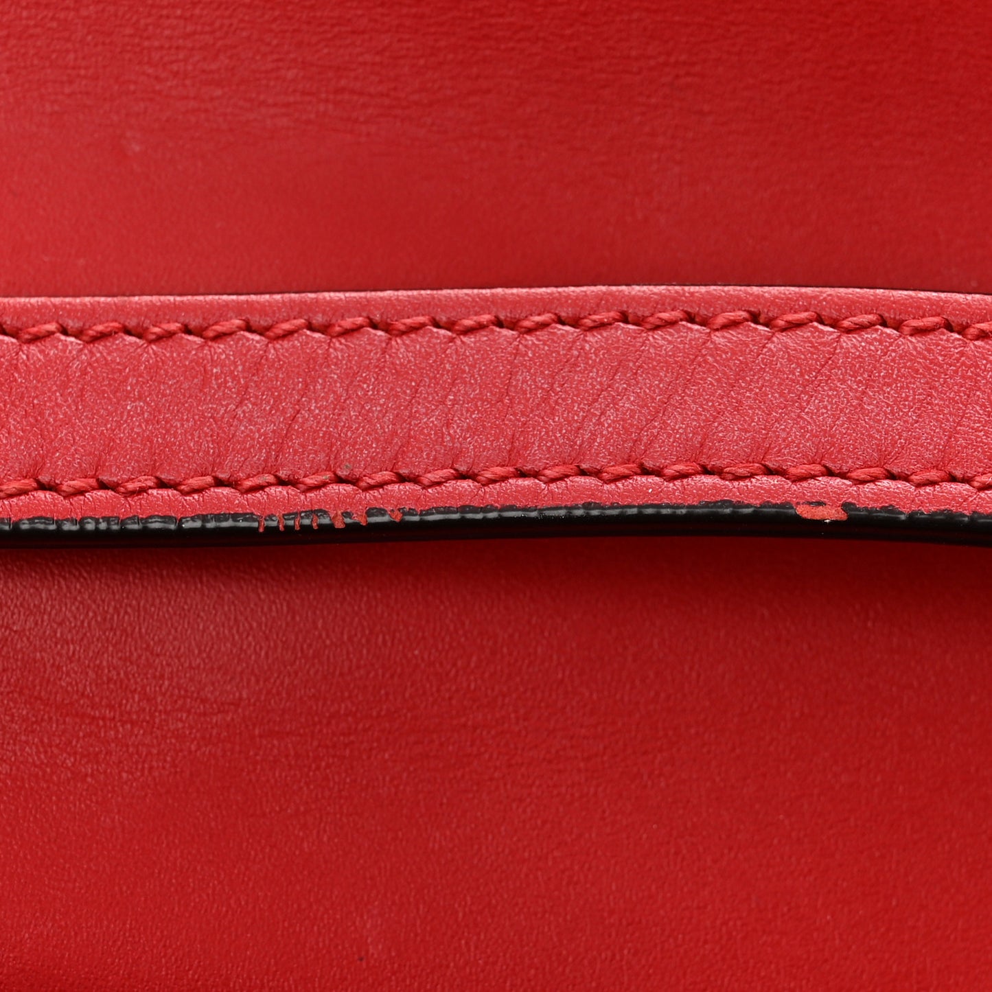 Calfskin Medium Sylvie Top Handle Bag Hibiscus Red
