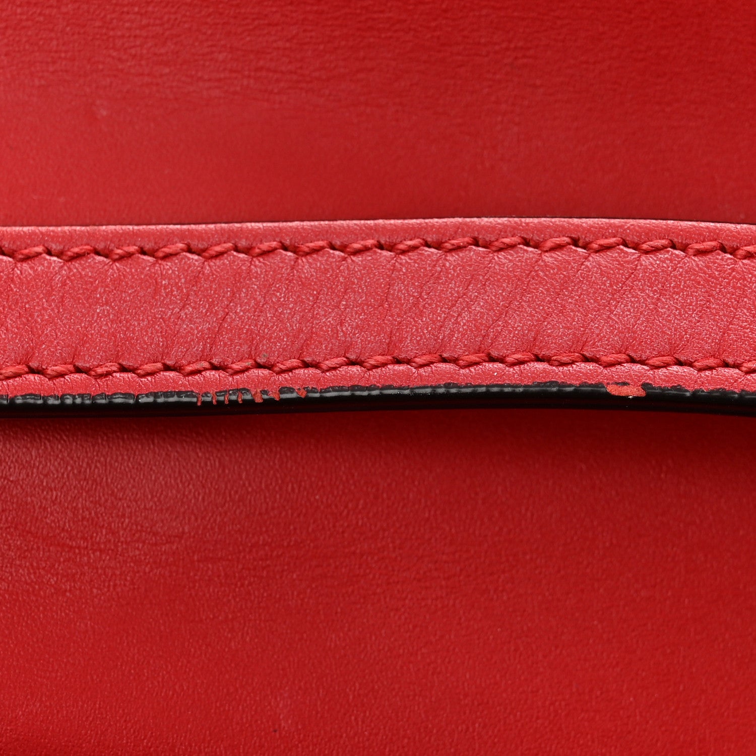 Gucci Calfskin Medium Sylvie Top Handle Bag Hibiscus Red 11 of 15