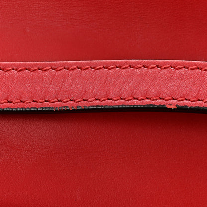 Gucci Calfskin Medium Sylvie Top Handle Bag Hibiscus Red 11 of 15