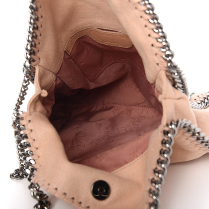 Stella McCartney Shaggy Deer Mini Falabella Fold Over Tote Powder 5 of 10
