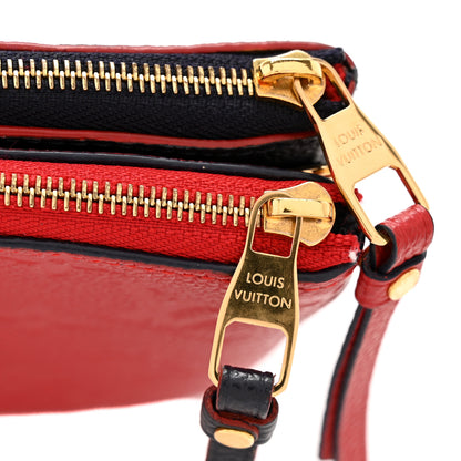 Louis Vuitton Empreinte Double Zip Pochette Marine Rouge 13 of 14