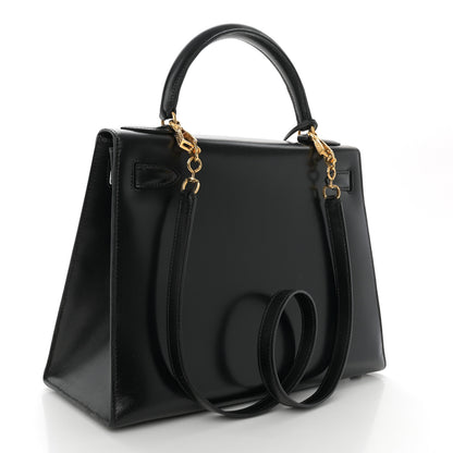 Hermes Box Kelly Sellier 28 Black 3 of 11