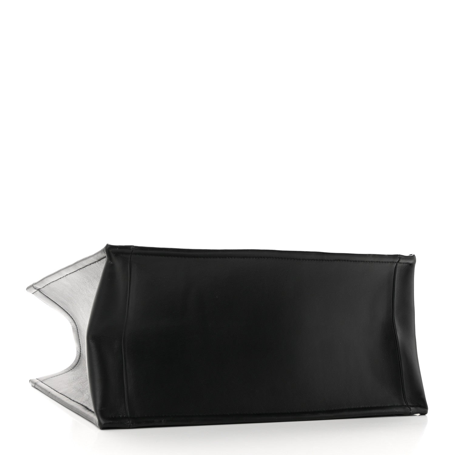 Christian Dior Calfskin Macro Cannage Medium Book Tote Black 4 of 9