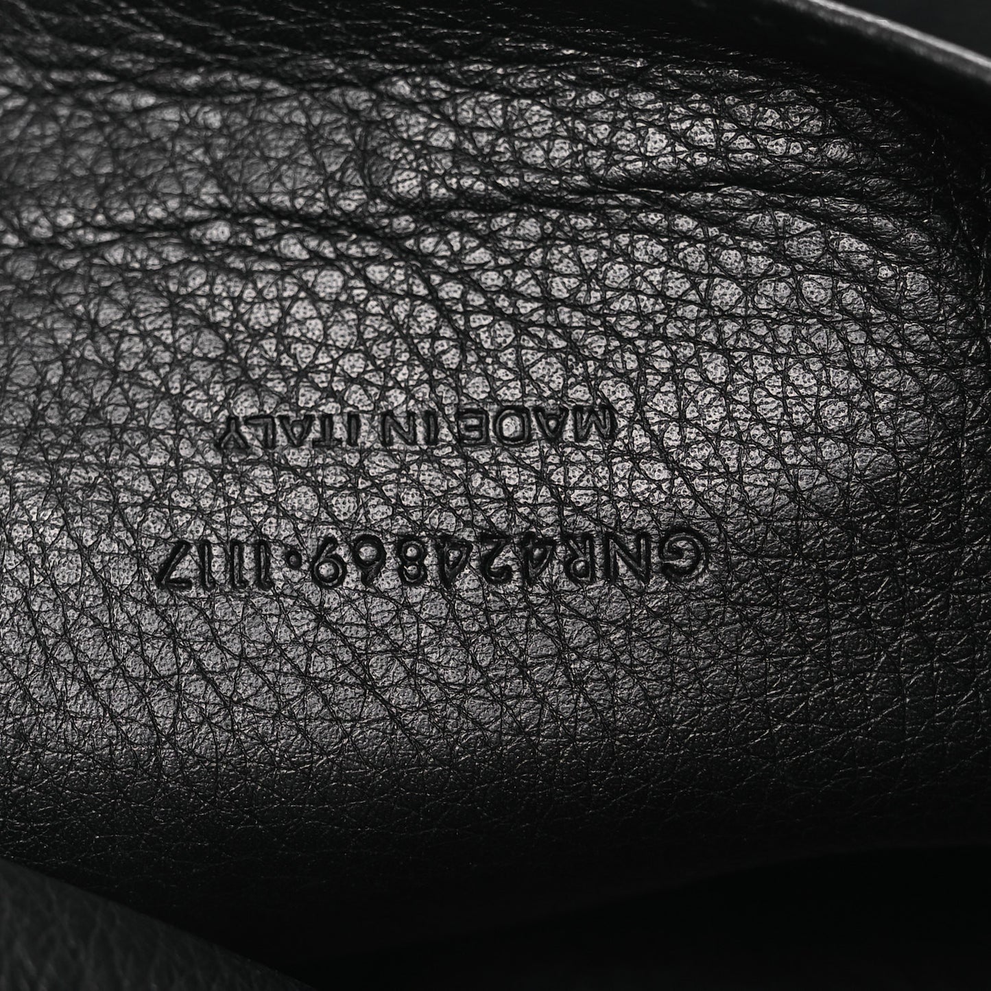 Calfskin Small Monogram Cabas Black