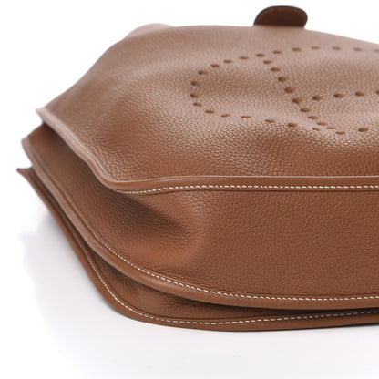 Hermes Taurillon Clemence Evelyne III TGM Gold 8 of 11