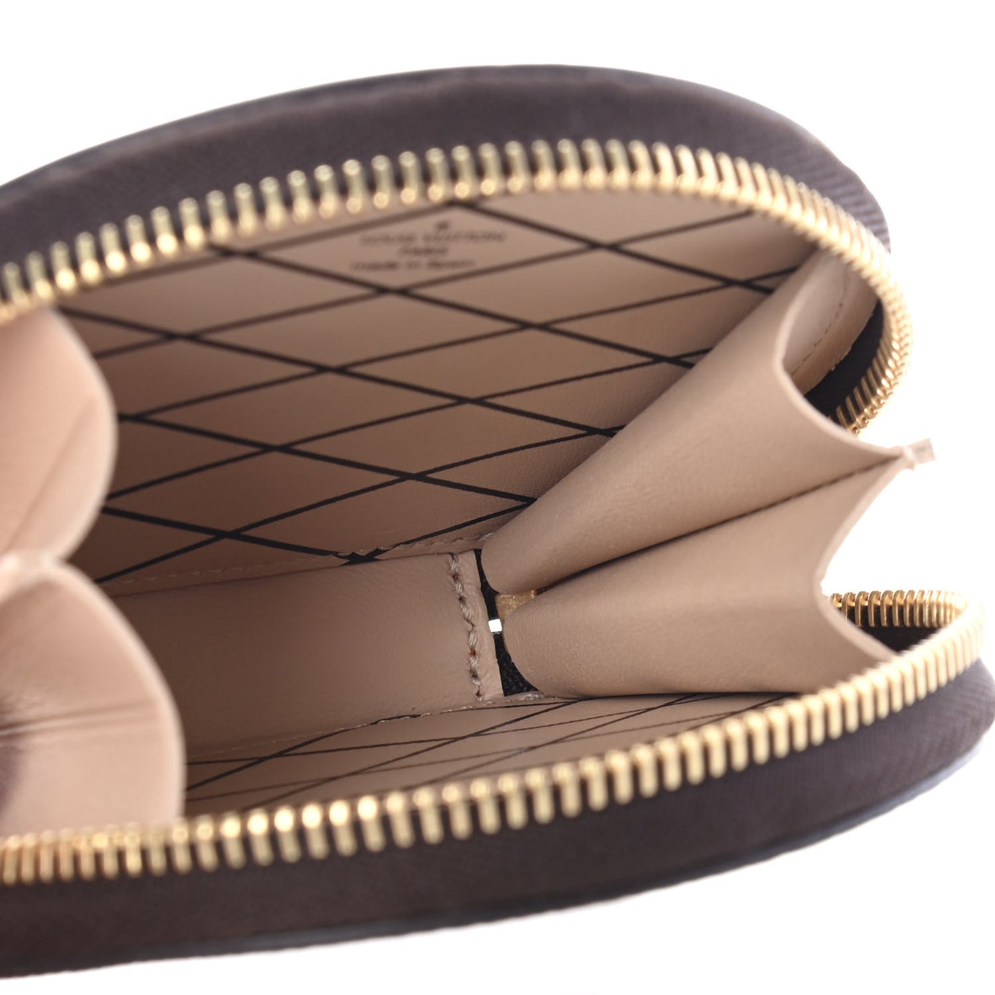 Calfskin Catogram Micro Boite Chapeau Marron