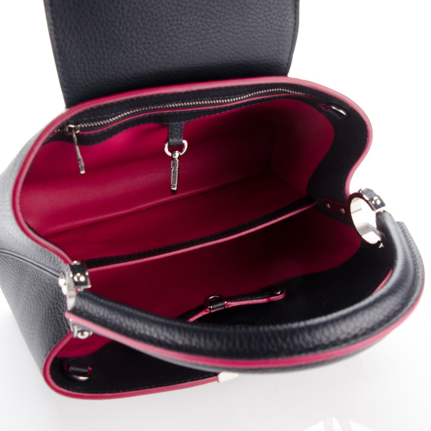 Taurillon Capucines PM Cobalt