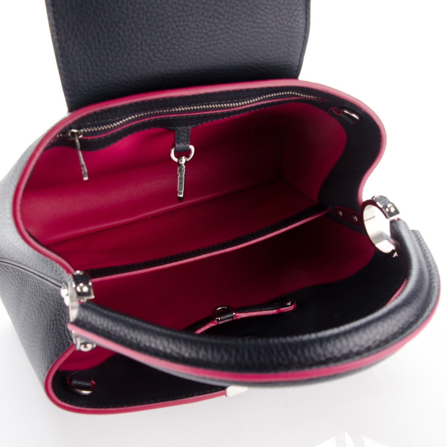 Louis Vuitton Taurillon Capucines PM Cobalt 5 of 7