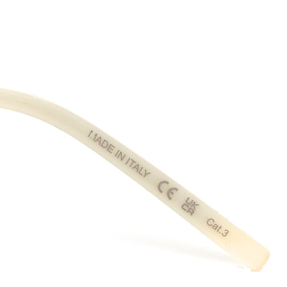 Saint Laurent Acetate Cat Eye Mica Thin SL 737 Sunglasses Ivory 6 of 7