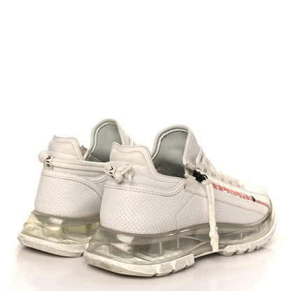 Givenchy Calfskin Spectre Low Runners Sneakers 39 White Red 4 of 7