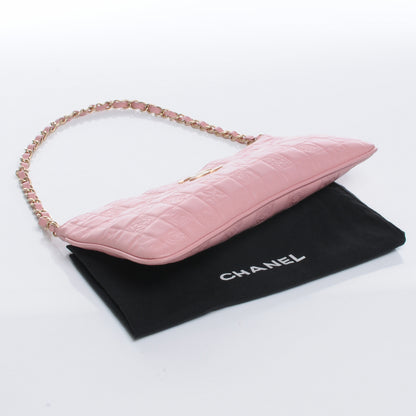 Chanel Lambskin Precious Symbols Pochette Pink 7 of 7