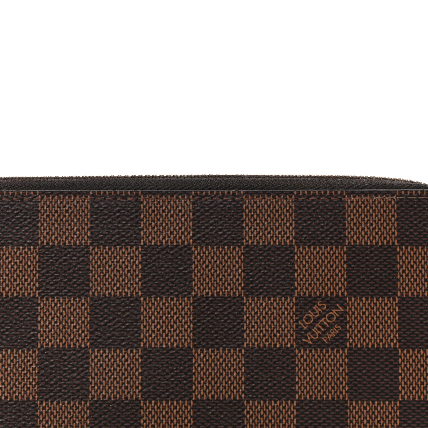 Louis Vuitton Damier Ebene Clemence Wallet Rose Ballerine 7 of 9