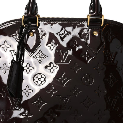 Louis Vuitton Vernis Alma PM Amarante 7 of 9