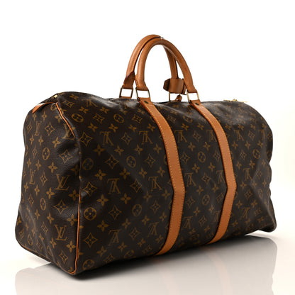 Louis Vuitton Monogram Keepall 50 3 of 12