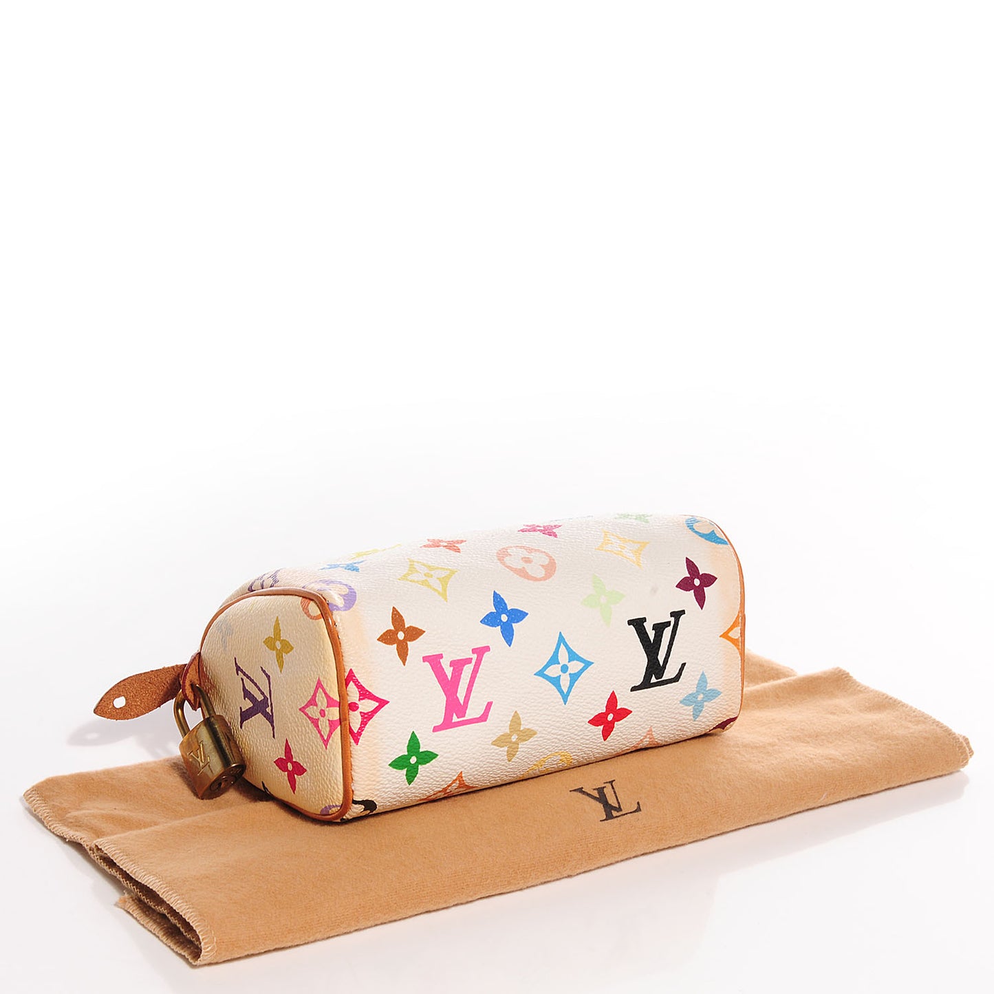 Monogram Multicolor Mini Sac HL Speedy White