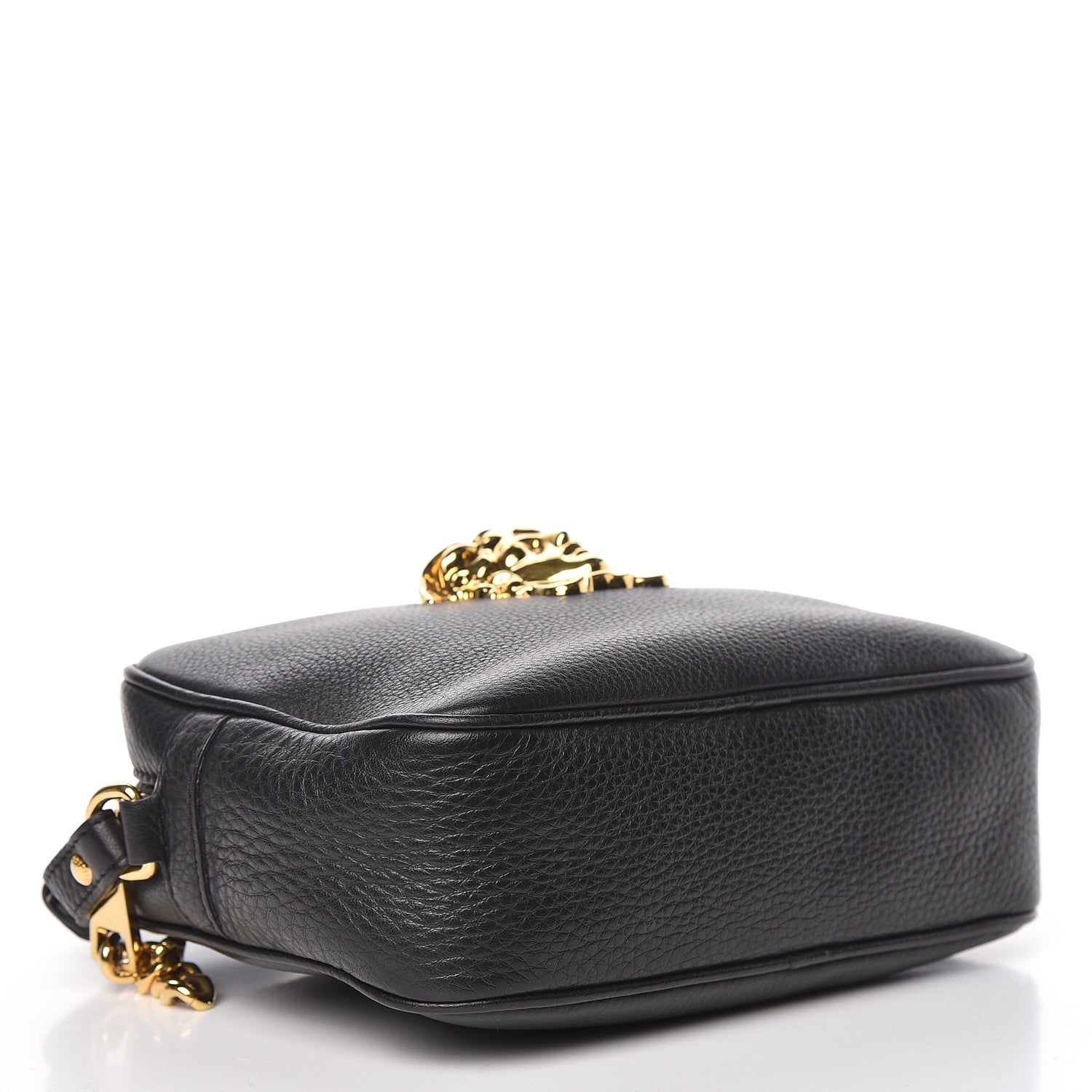 Versace Calfskin Palazzo Camera Bag Black 4 of 9