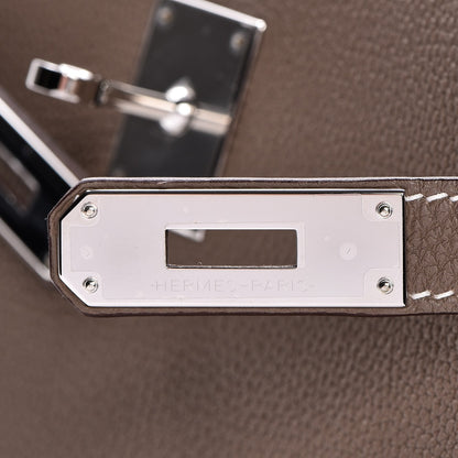 Hermes Togo Kelly Retourne 28 Etoupe 9 of 36