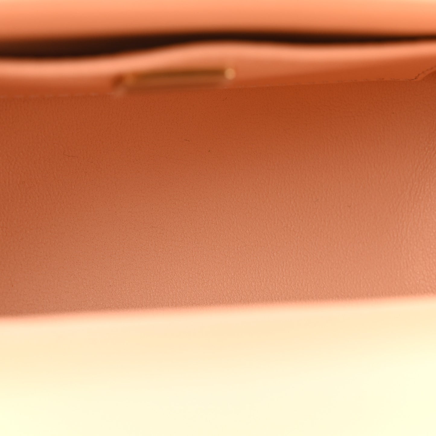 Tweed Handle Crush Top Handle Flap Bag Orange Ecru