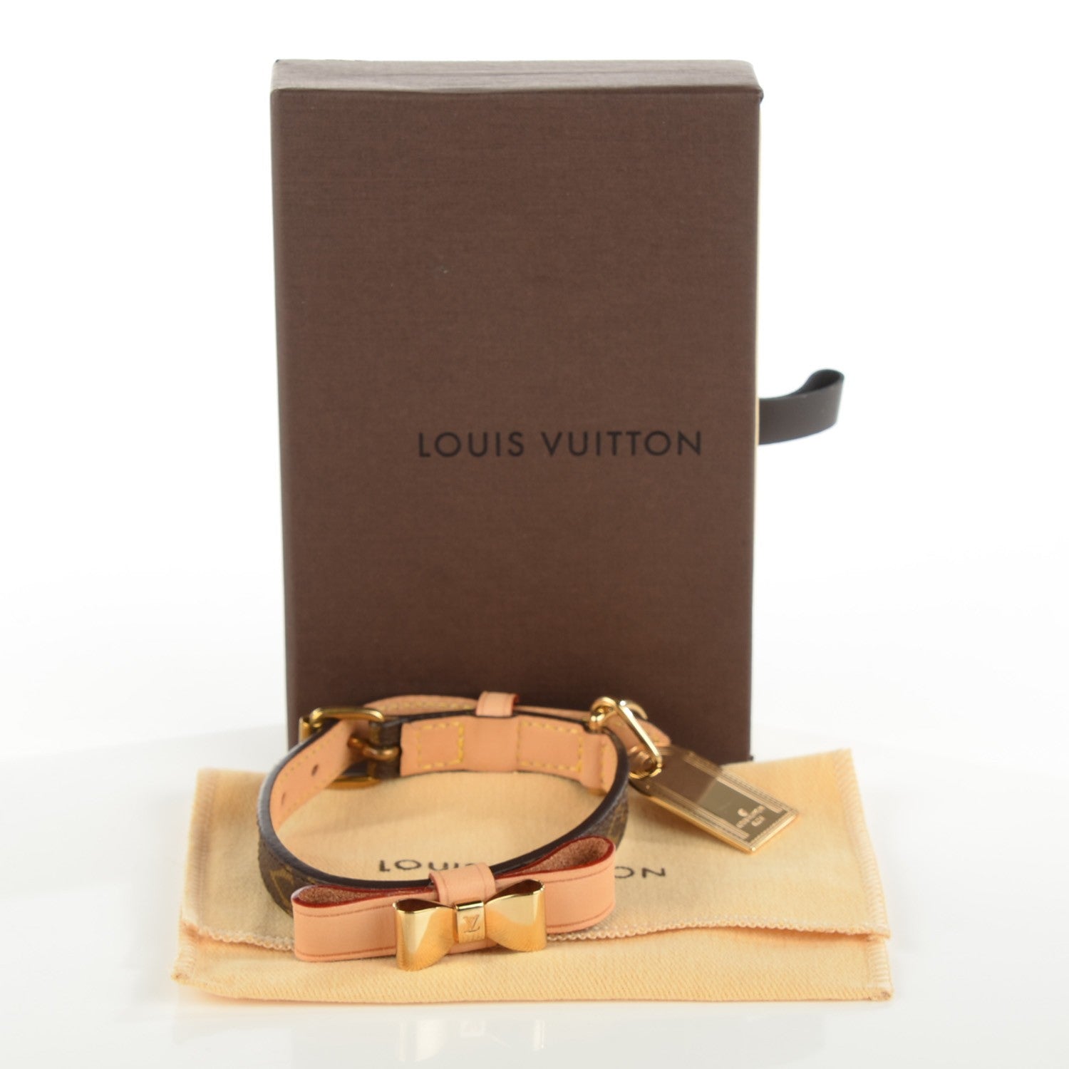 Louis Vuitton Monogram Baxter Dog Collar PM 7 of 7