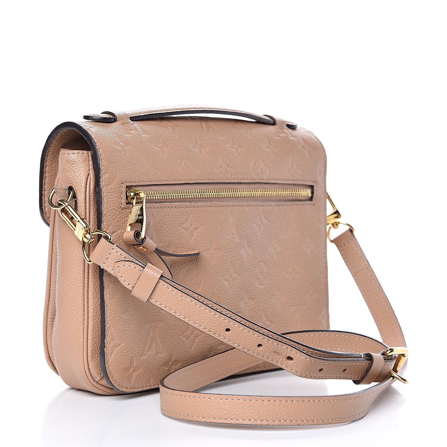 Louis Vuitton Empreinte Pochette Metis Papyrus 3 of 15