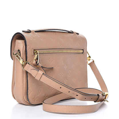 Louis Vuitton Empreinte Pochette Metis Papyrus 3 of 15