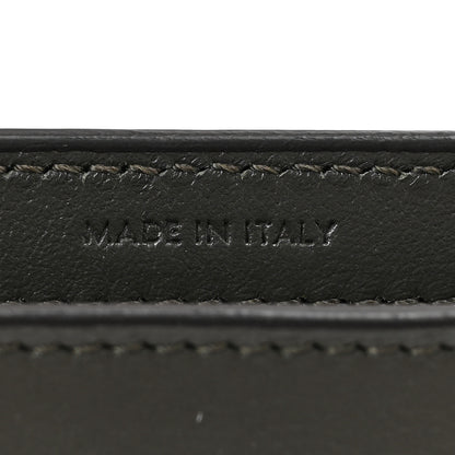 Celine Smooth Calfskin Cuir Triomphe Shoulder Bag Dark Army 6 of 8