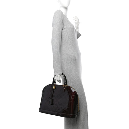 Louis Vuitton Vernis Alma GM Amarante 2 of 10
