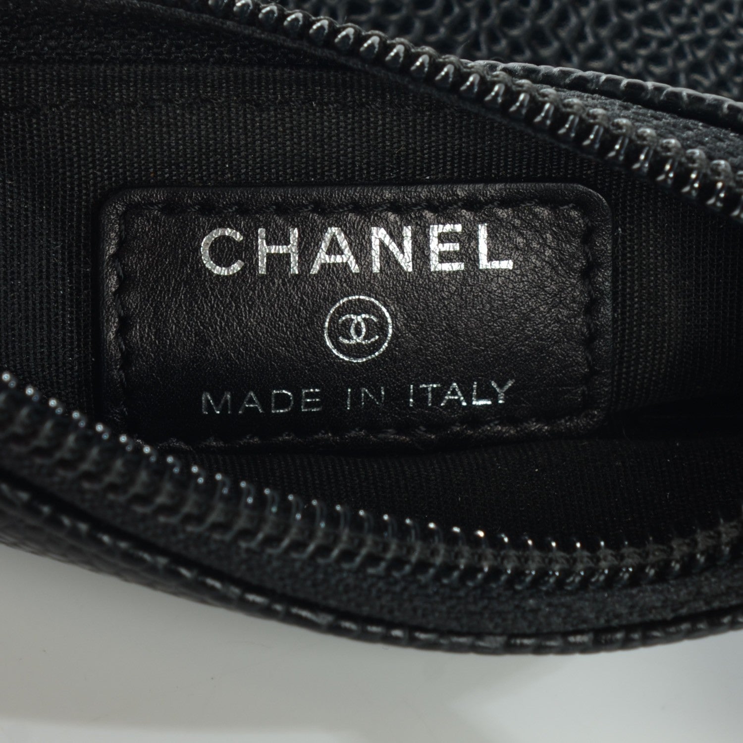 Chanel Caviar O-Key Holder Black 7 of 7