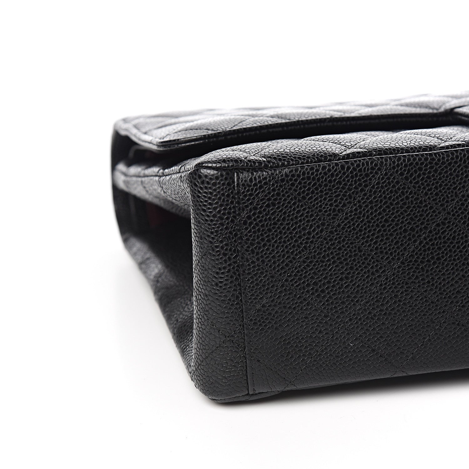 Chanel Caviar Quilted Maxi Double Flap Black 7 of 9