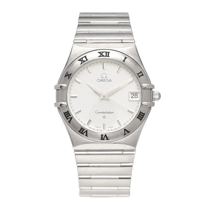 Omega Stainless Steel 33mm Constellation Quartz Watch White 1512.30 1 of 5