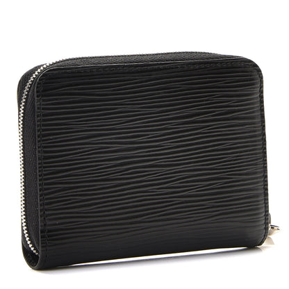 Louis Vuitton Epi Zippy Coin Purse Black 3 of 9