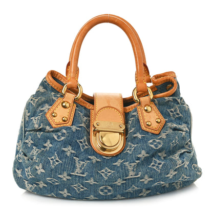 Louis Vuitton Monogram Denim Pleaty Blue 1 of 9