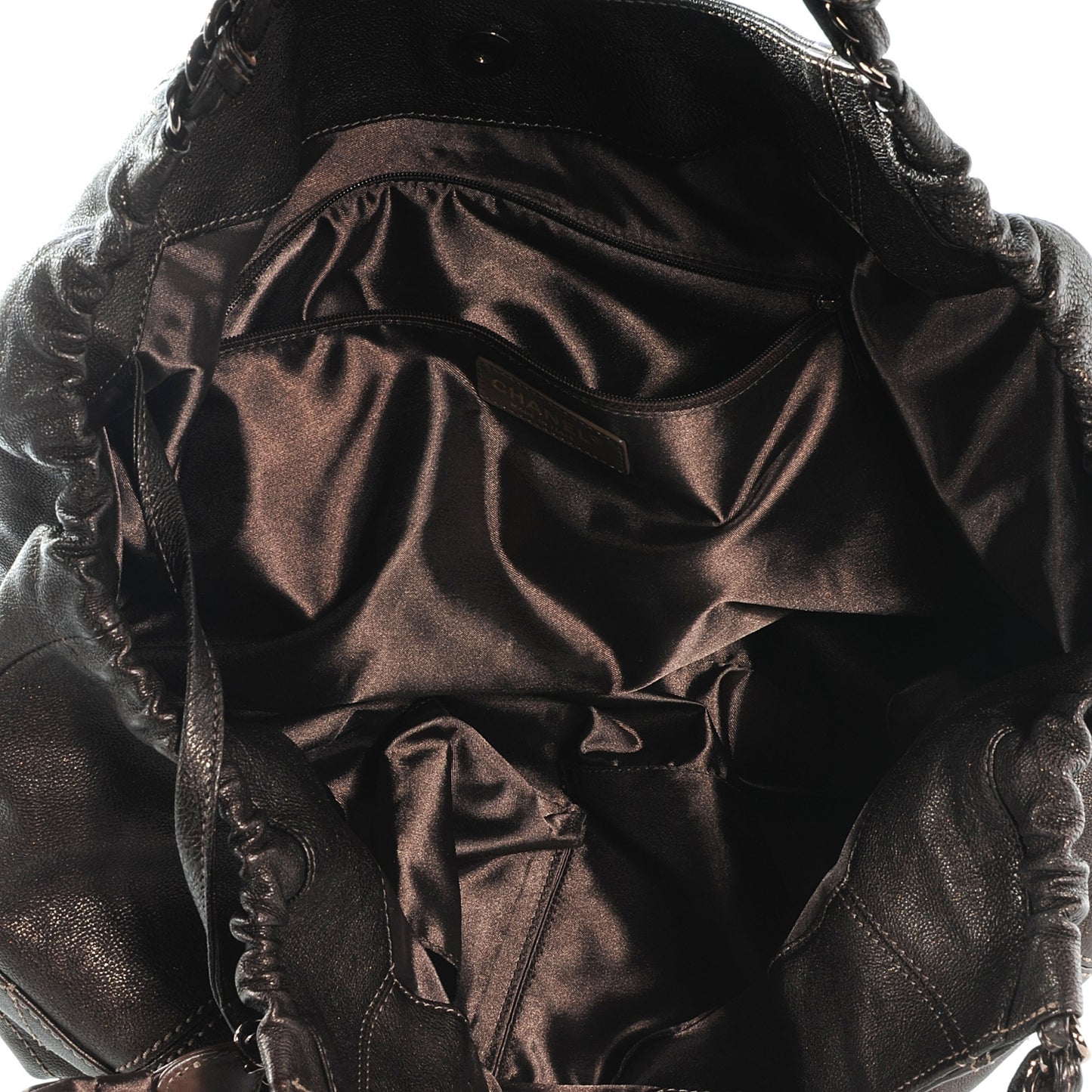 Calfskin Baby Coco Cabas Bronze