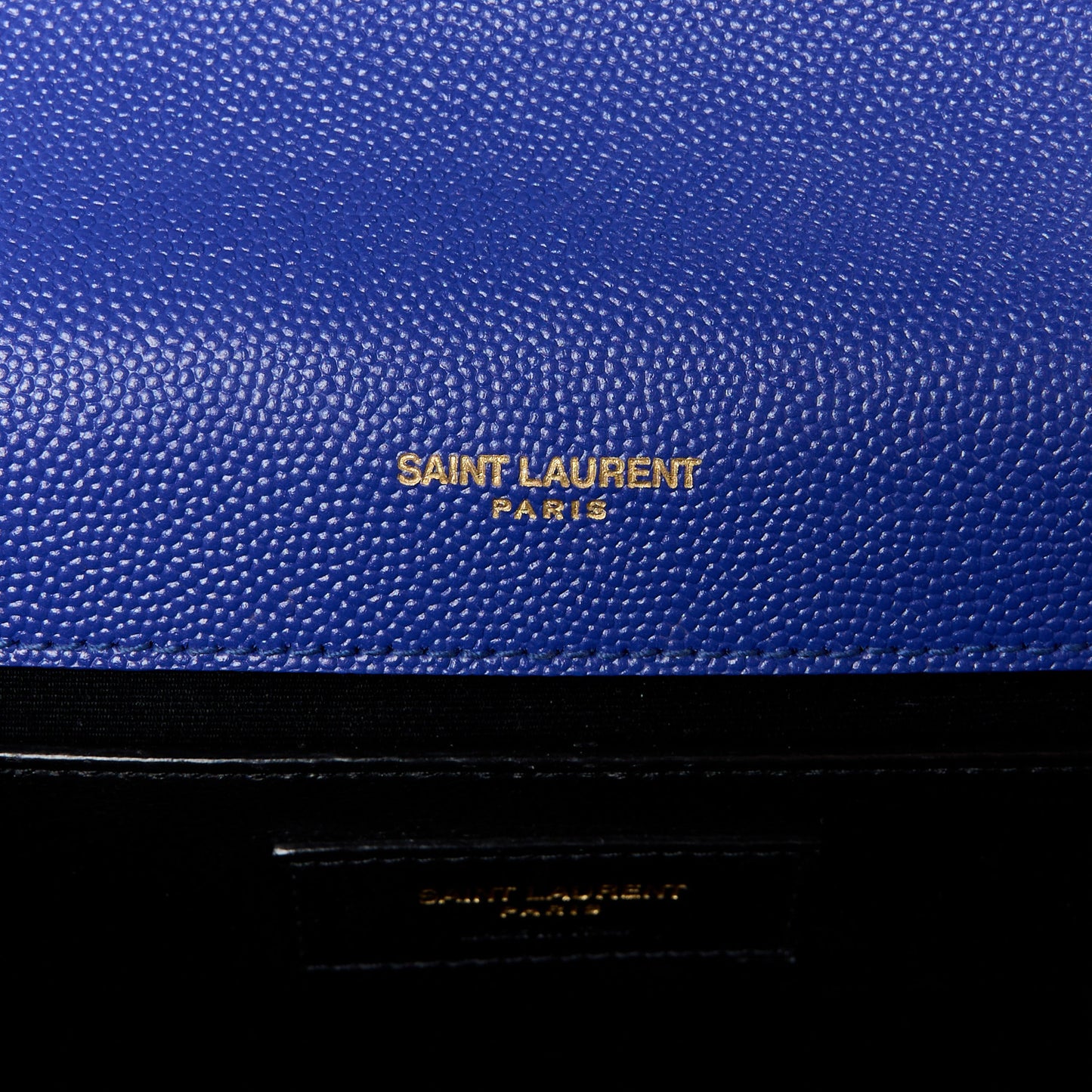 Grain De Poudre Medium Classic Monogram Kate Satchel Flash Blue