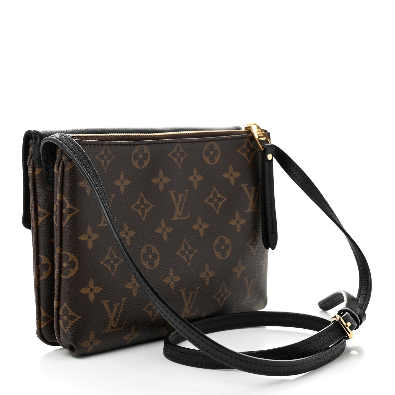 Louis Vuitton Monogram Twice Pochette Black 3 of 11