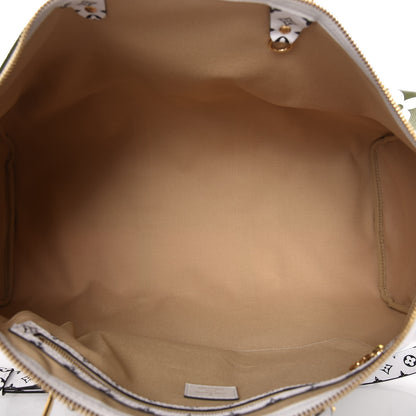 Louis Vuitton Monogram Giant Keepall Bandouliere 50 Kaki Beige 6 of 9
