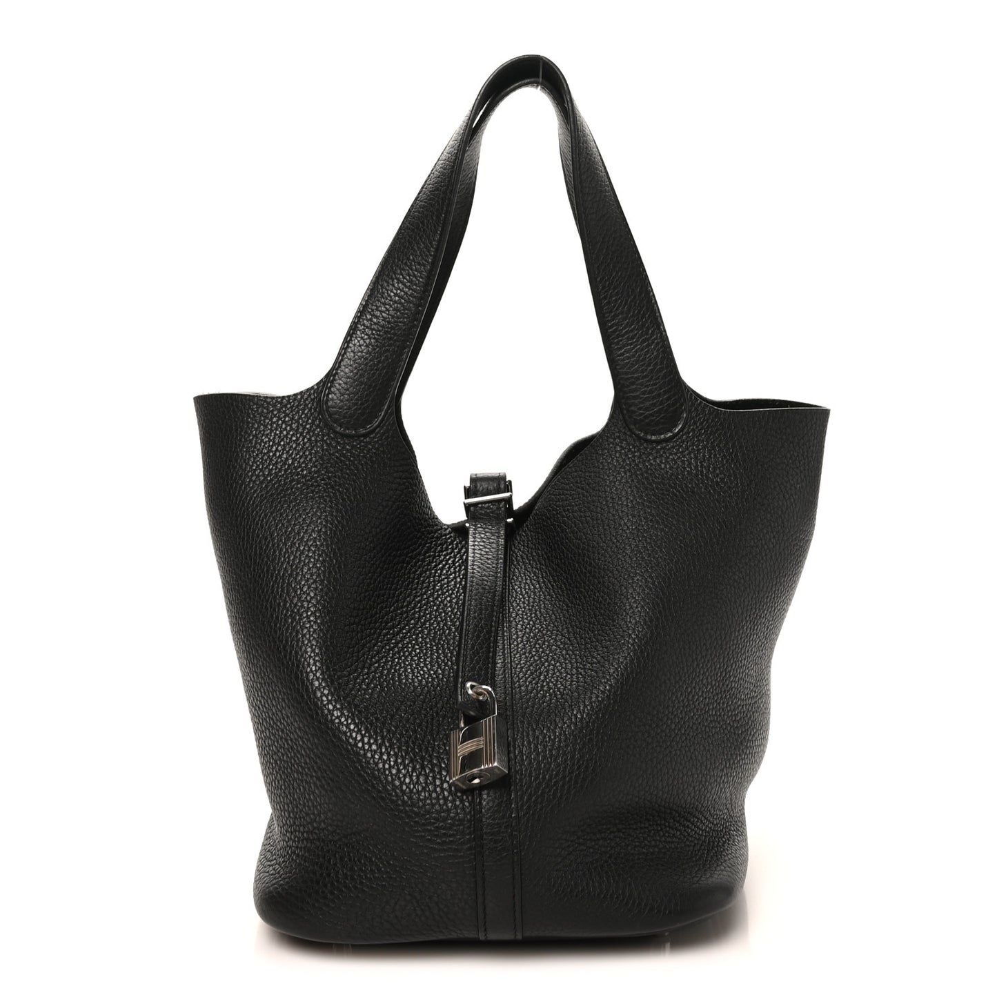 Taurillon Clemence Picotin Lock 22 MM Black