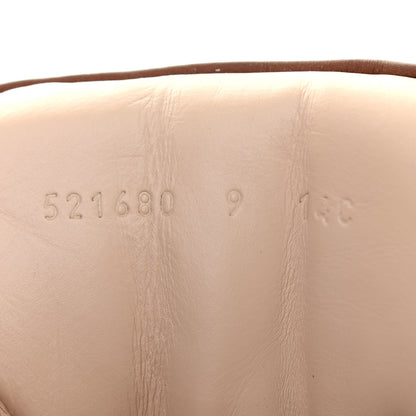Gucci X SEGA Suede Calfskin GG Monogram Mens Flashtrek Sneakers 9 New Cuir Beige Ruggine 8 of 9
