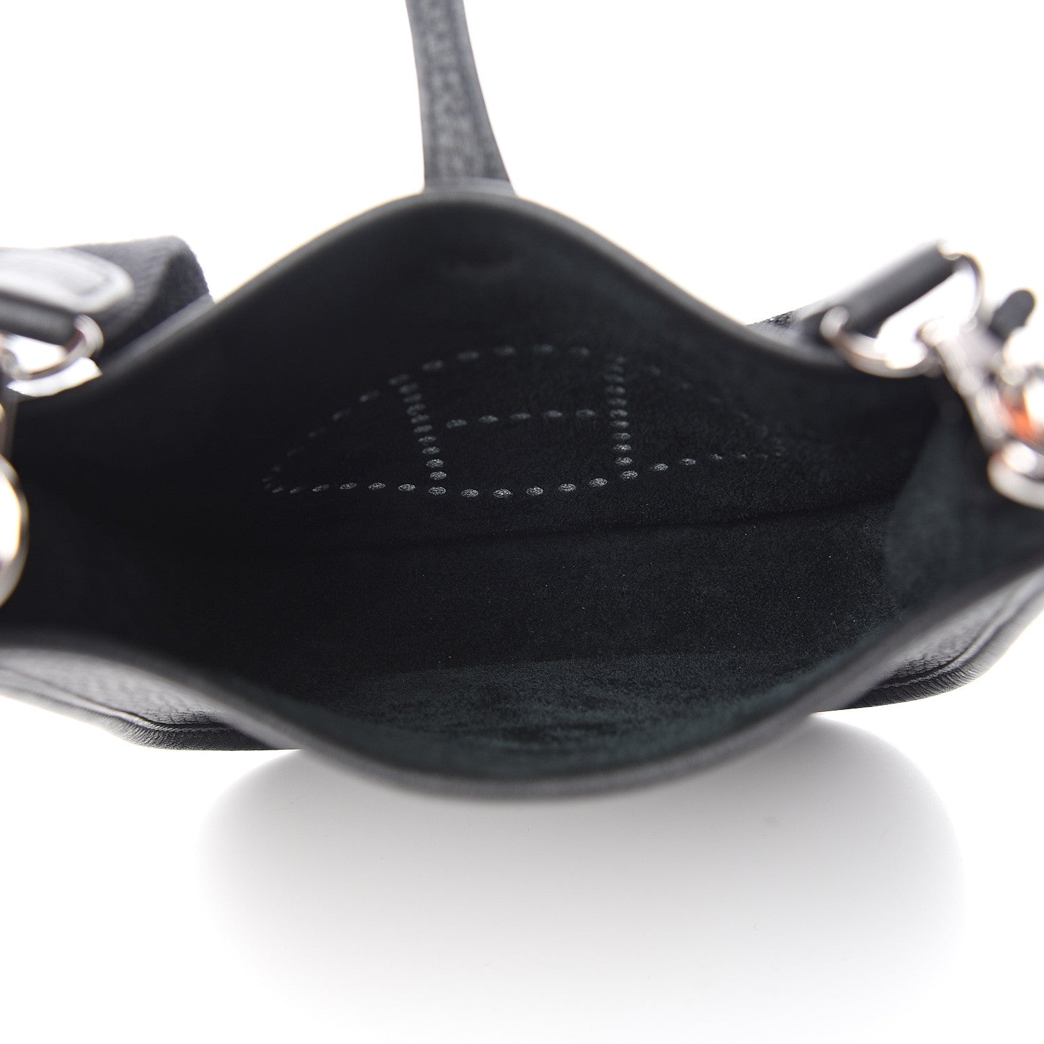 Hermes Taurillon Clemence Evelyne TPM Black 4 of 10
