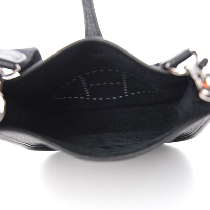 Hermes Taurillon Clemence Evelyne TPM Black 4 of 10