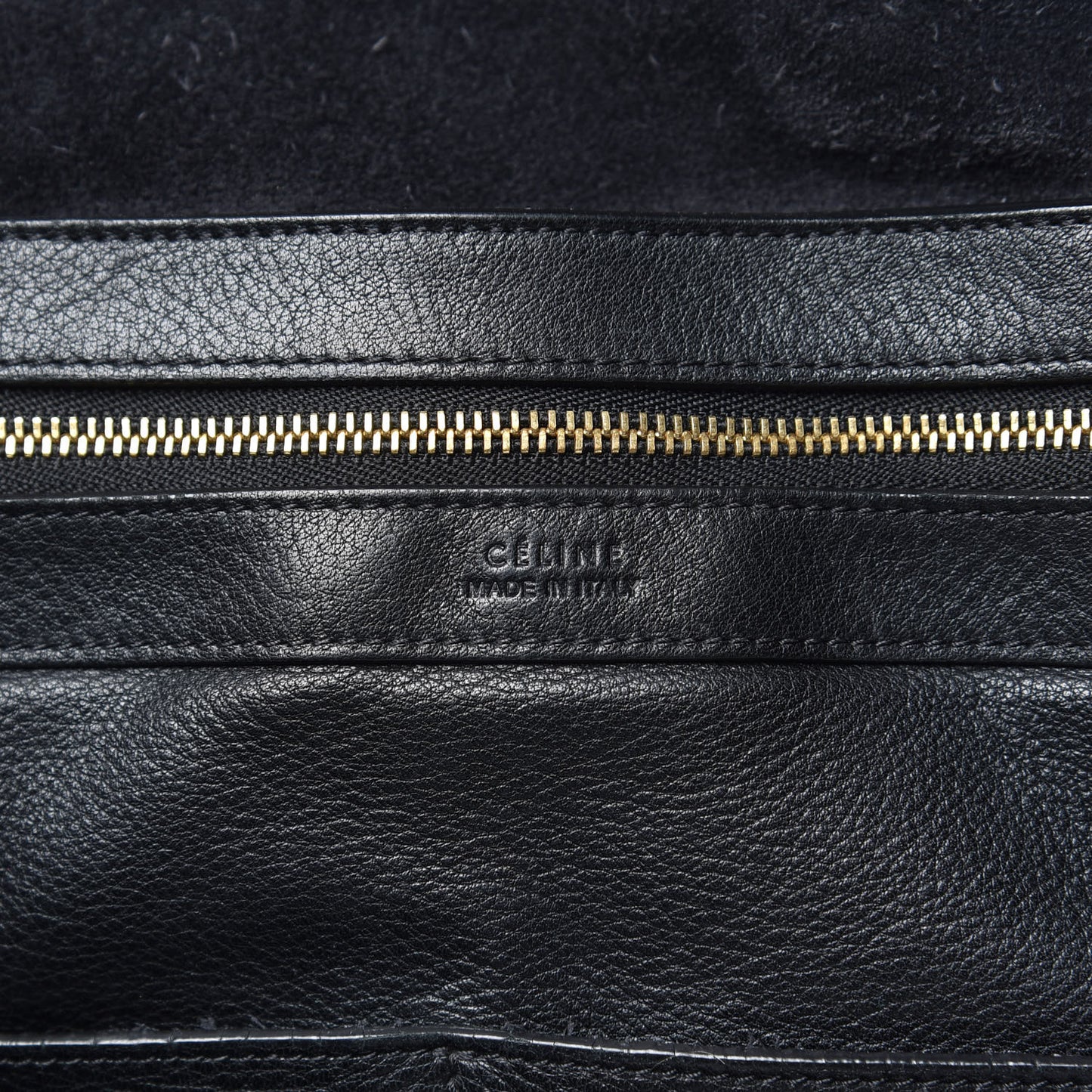 Soft Grained Calfskin Small Belt Cabas Phantom Black