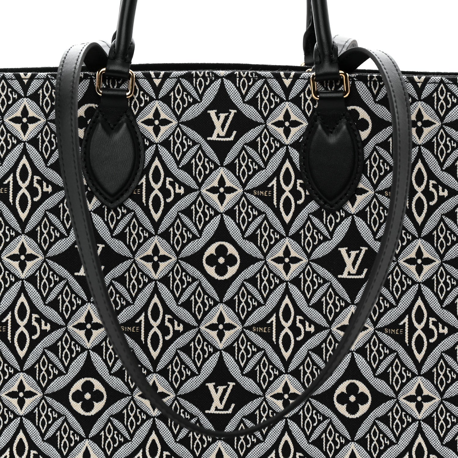 Louis Vuitton Jacquard Since 1854 Onthego GM Grey 7 of 9