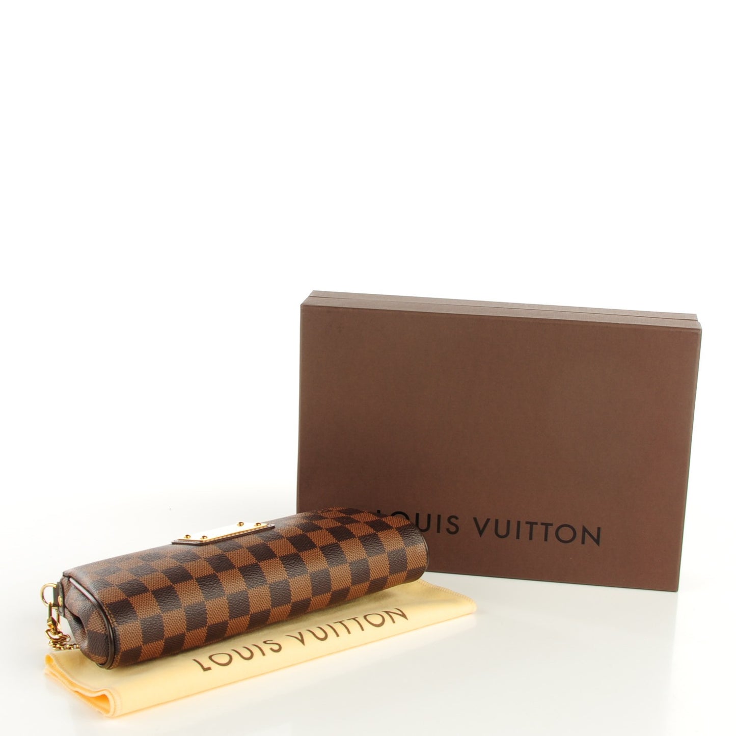 Damier Ebene Eva Clutch