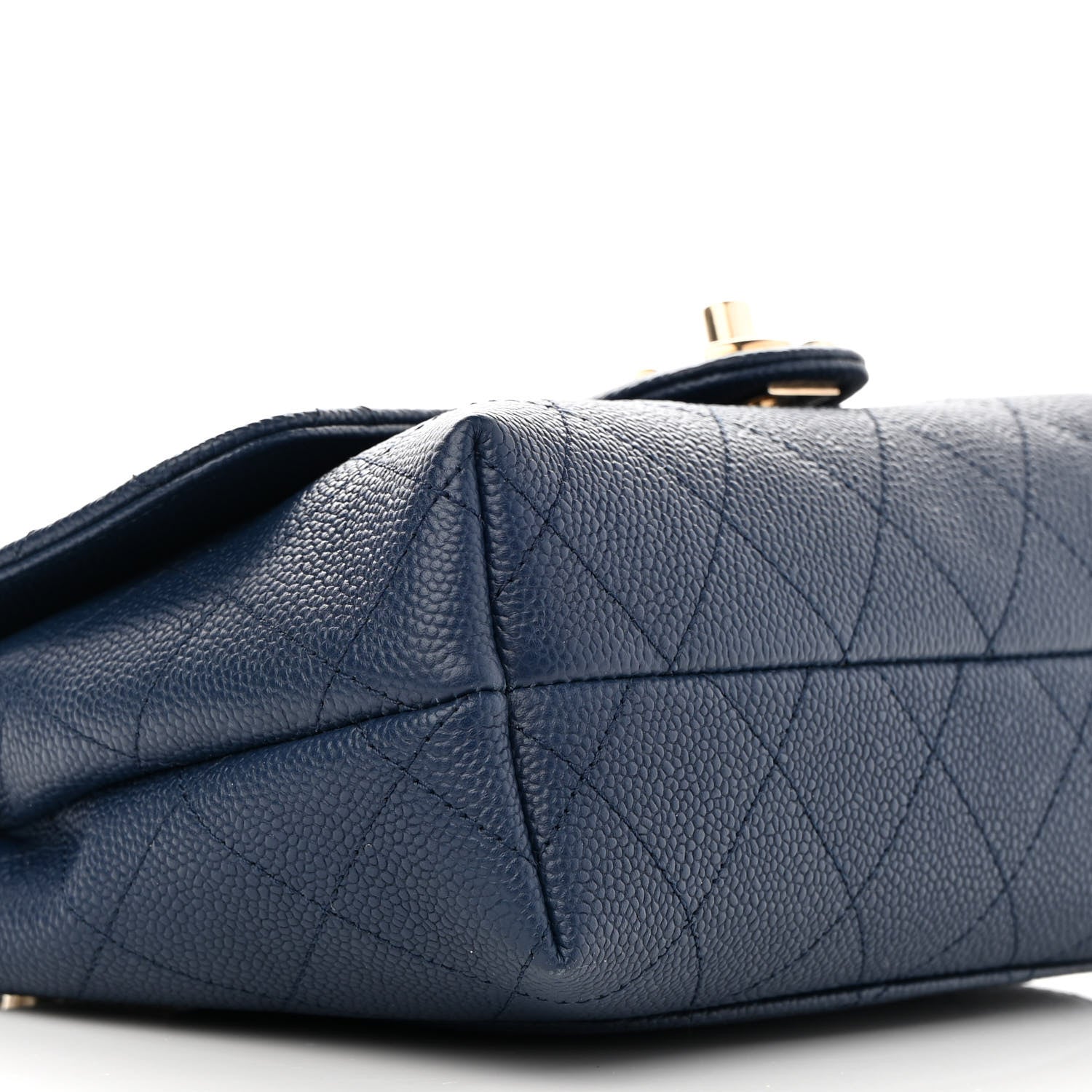 Chanel Caviar Quilted Small City Walk Flap Navy Blue 9 of 13